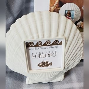 EUC Margaret Furlong "Under The Waves" Scallop Shell Picture Frame
